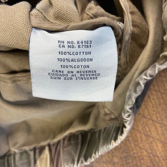 LEVI S Camo cargo oversized parka jacket bubble Trench canvas military coat - Picture 8 of 9